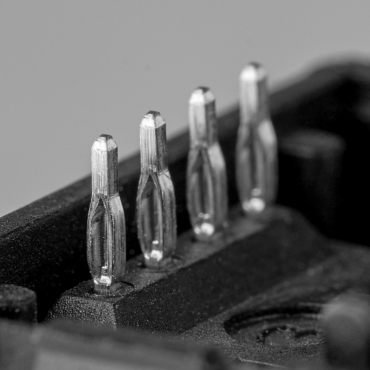 Pin & plastic connector